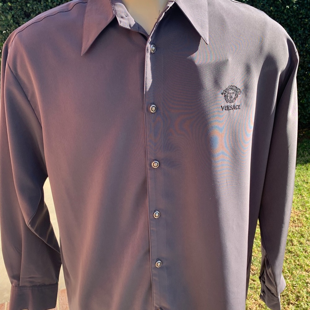 Versace button up